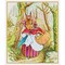 Beatrix Potter Mrs Rabbit Goes Market Counted Cross Stitch Chart Pattern